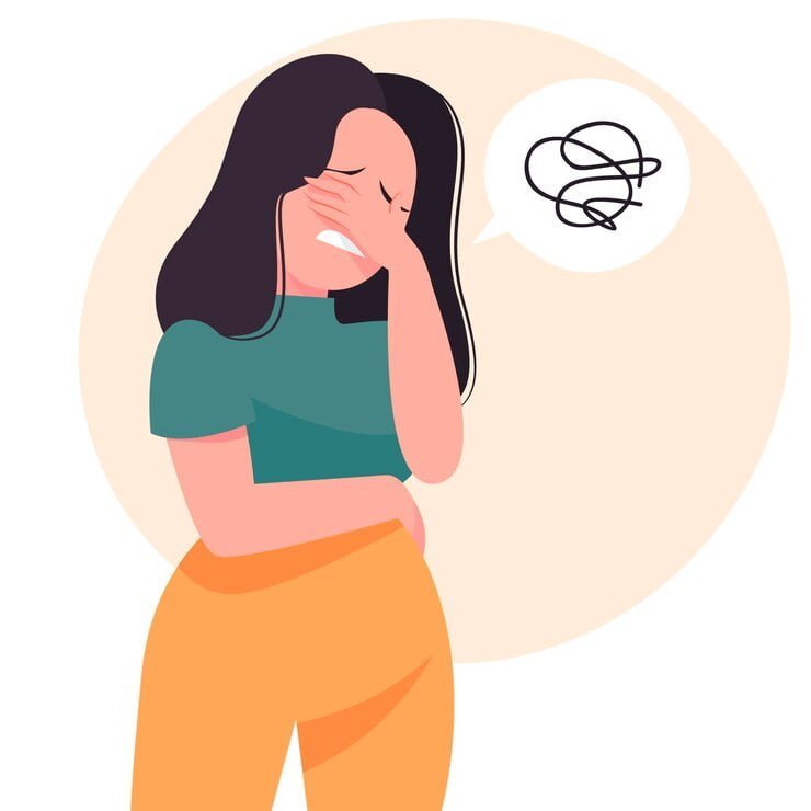 Terapia Online 4 ilustracao de facepalm desenhada a mao 23 2150197113