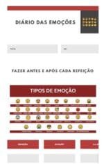 Documentos Psicológicos 14 diario das emoções alimentar