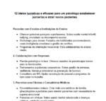 Documentos Psicológicos 9 ideias lucrativas