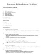 Documentos Psicológicos 15 prontuário